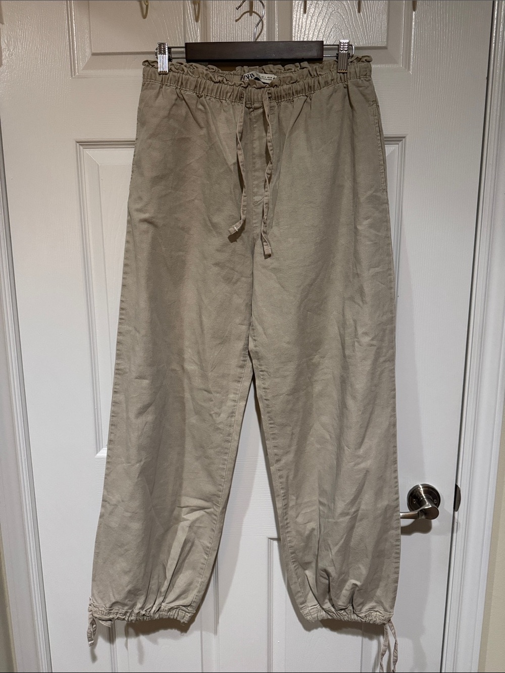 Zara drawstring joggers